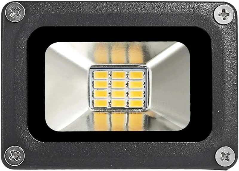 Heavy Duty 10W Led Flood Light Built Tough As Nails With Rock Solid Aluminum Casting And Ip65 Waterproof Seal For Dependable Backyard Security And Killer Outdoor Illumination On 12 To 24V Dc Power