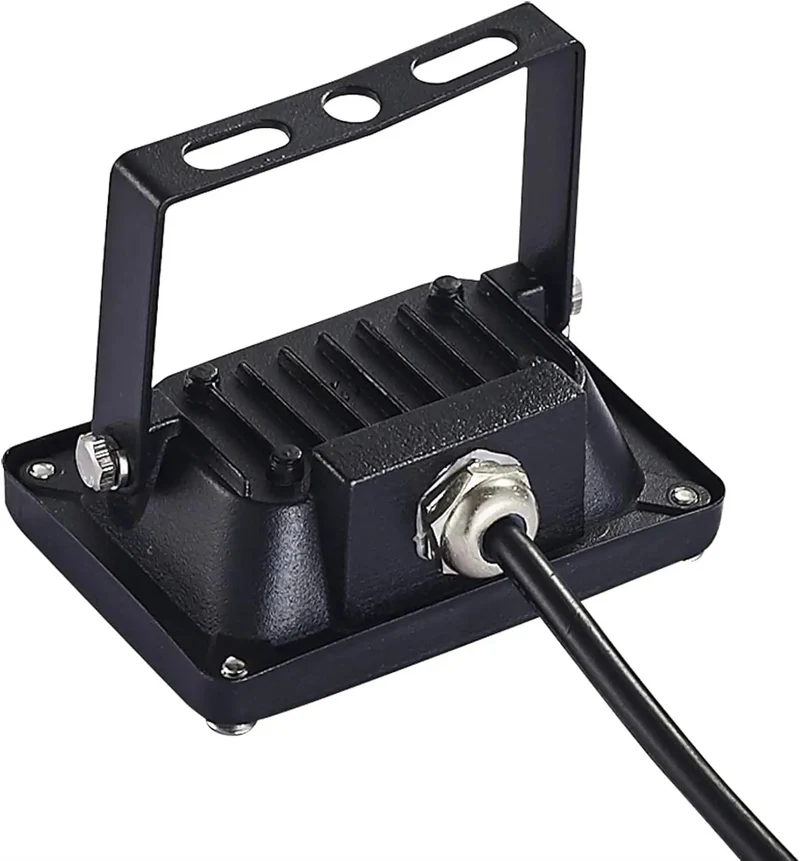 Heavy Duty 10W Led Flood Light Built Tough As Nails With Rock Solid Aluminum Casting And Ip65 Waterproof Seal For Dependable Backyard Security And Killer Outdoor Illumination On 12 To 24V Dc Power