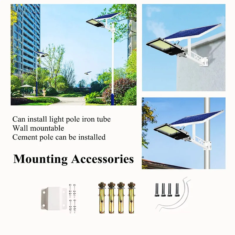 Heavy Duty 600W Solar Flood Lights Wall Mounted Outdoor Dusk To Dawn LED Spotlight With Remote Control IP65 Waterproof Badass Bright No Sweat Installation For Garage Yard Parking Lot Barn Patio Shed Zero Electric Bills