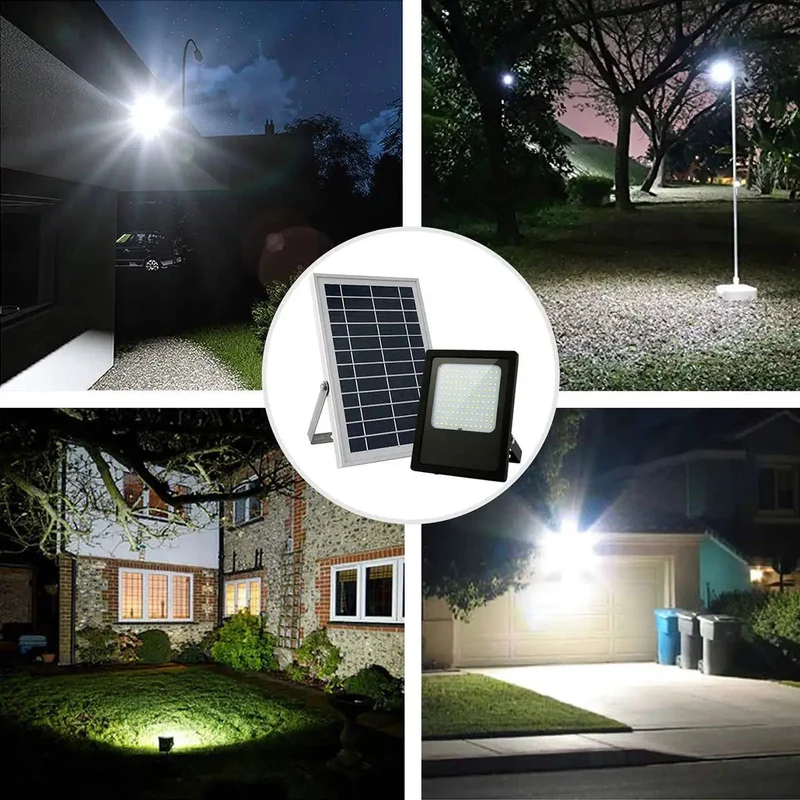 Kicking Out 120 LED Solar Flood Light With Wireless Remote Click Dimmers Heavy Duty Aluminum Shell And Wildly Weatherproof Build For Driveways Fences Yards With Serious All Night Juice Reserve