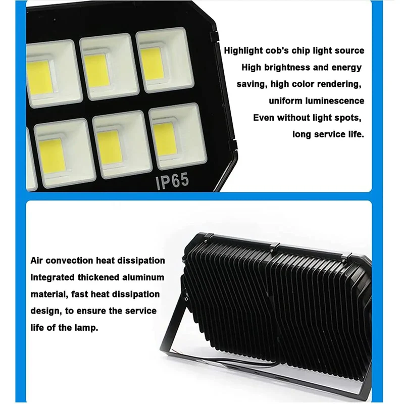 Heavy Duty Outdoor Led Floodlight With Solid Aluminum Shell And Explosion Proof Glass Delivers Bright Security For Your Yard In 30W To 600W Options That Are Badass And Built Right For You