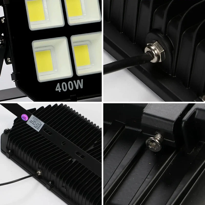Heavy Duty Outdoor Led Floodlight With Solid Aluminum Shell And Explosion Proof Glass Delivers Bright Security For Your Yard In 30W To 600W Options That Are Badass And Built Right For You