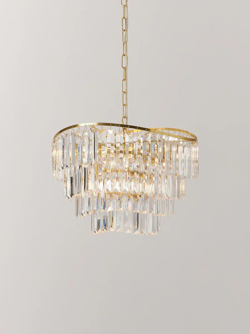 Petite suspension verre chic