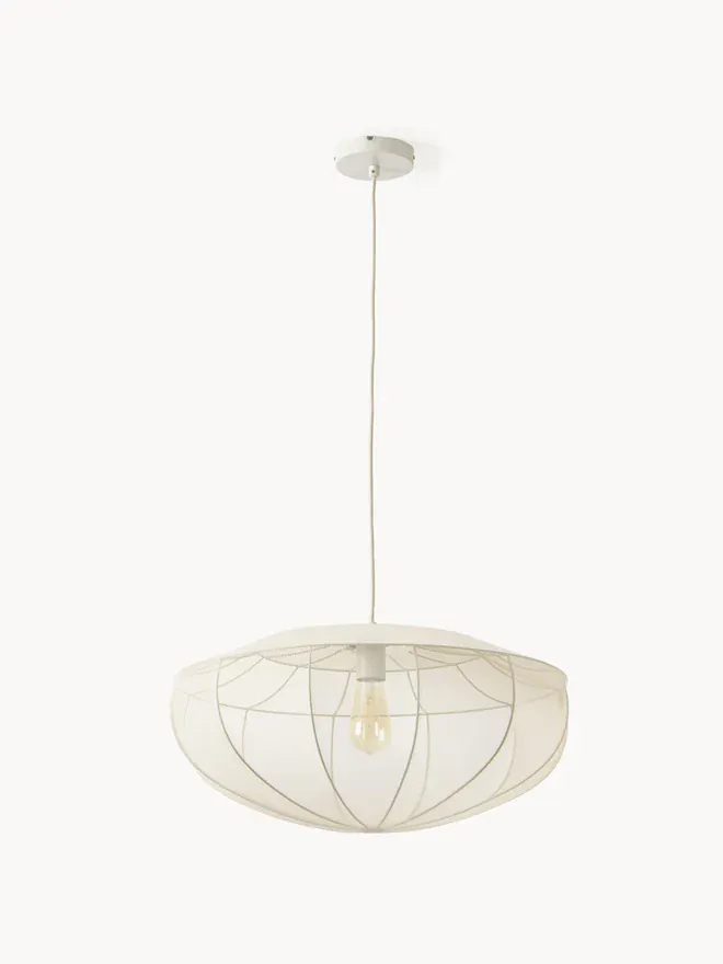 Suspension Tulle Rouge Vin