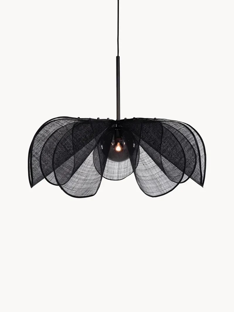 Suspension Luminaire Fibres Bananier