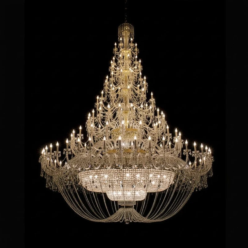 Lustre pampilles vintage