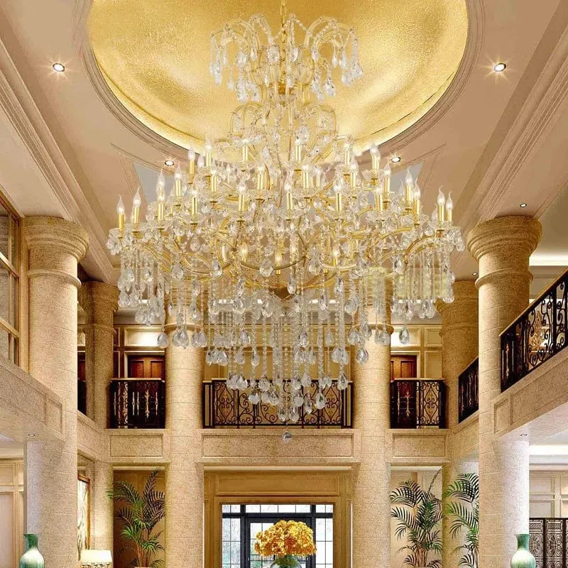 Chandelier pour Haut Plafond