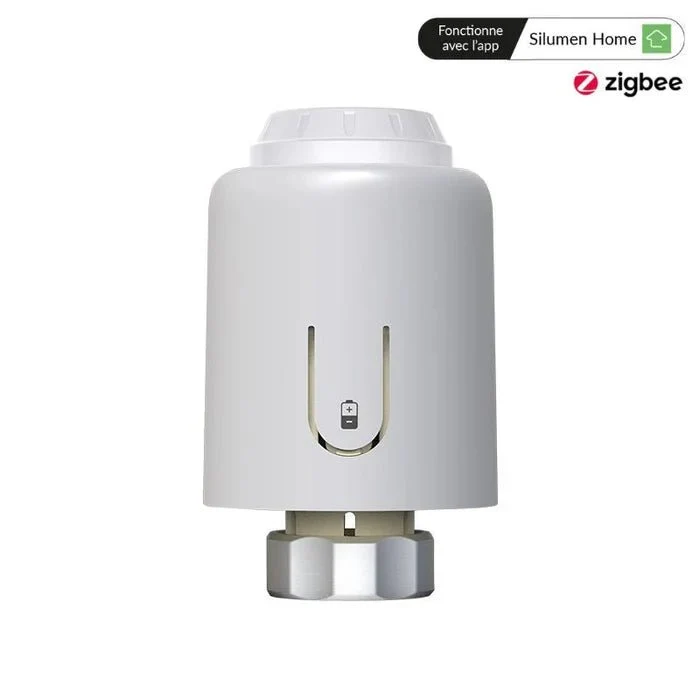 Kit 2 Têtes Thermostatiques Connectées + Passerelle ZigBee Ethernet