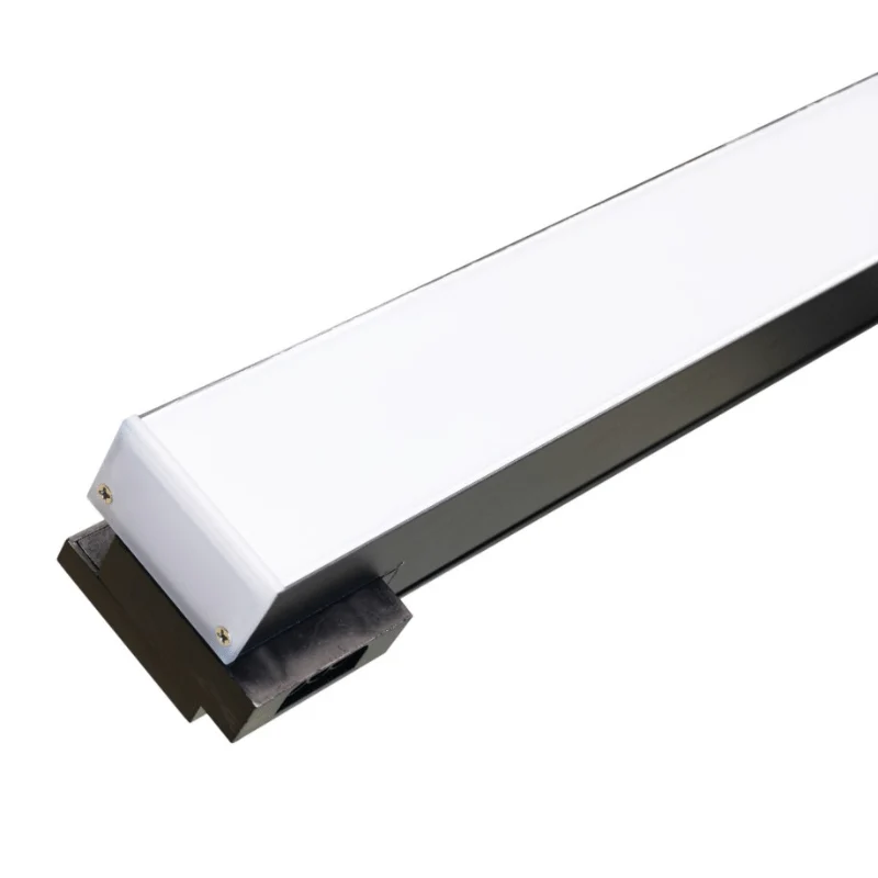 Suspension Linéaire 36W 90cm Noire CCT Interconnectable - 3000K/4000K/6000K