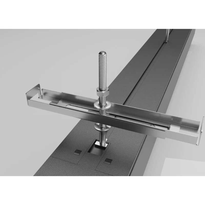 Suspension Linéaire 36W 90cm Noire CCT Interconnectable - 3000K/4000K/6000K