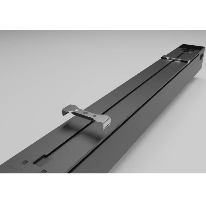 Suspension Linéaire 50W 120cm Noire CCT Interconnectable - 3000K/4000K/6000K