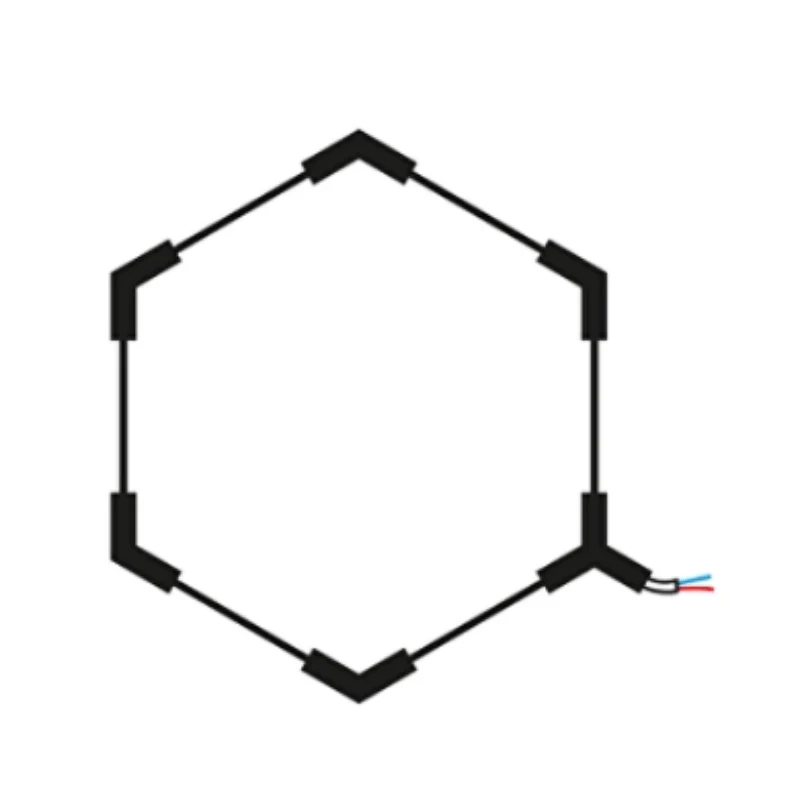 Kit 1 éclairage LED Hexagonal 42W - 120lm/W