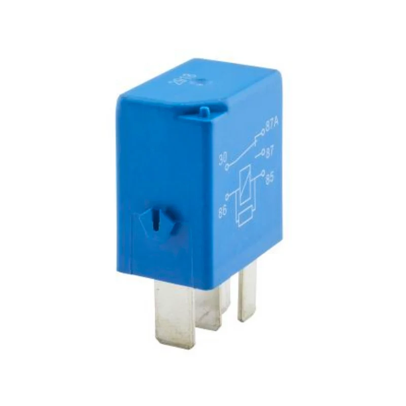 Relais micro inverseur Hella 12 V 5 broches avec résistance / 35 A