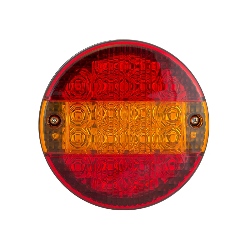 Lampe de burger de remorque ronde à LED pour camions et remorques / 12 - 24v