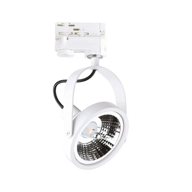 Spot sur rail GILM blanc ampoule ES111