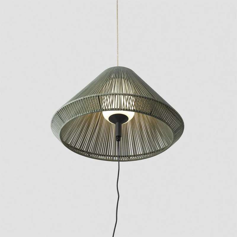Suspension SAÏGON OUT C70 portable verte olive