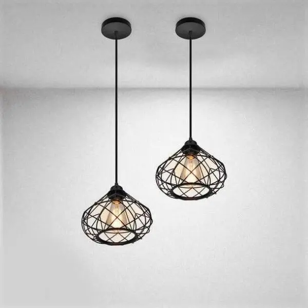 Suspension Industrielle Filaire