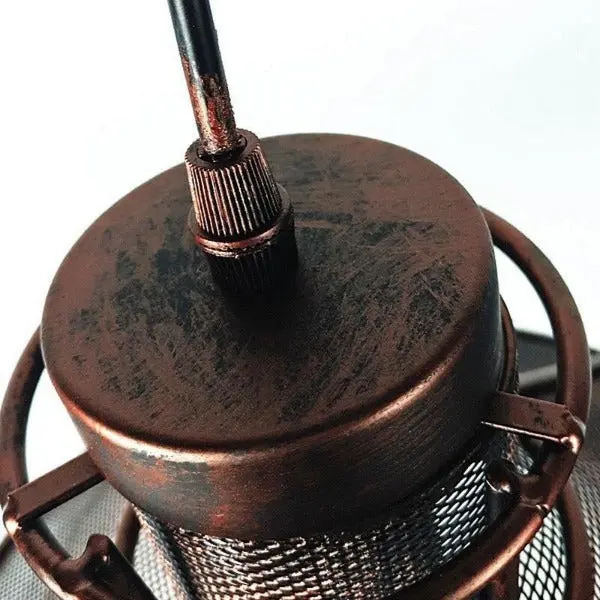 Suspension Industrielle Grillage