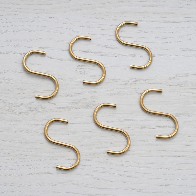 Buster + Punch Hanger Shelf S Hooks Set of 6
