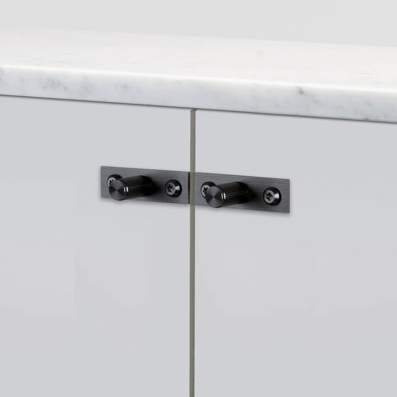Buster + Punch Furniture Knob with Plate
