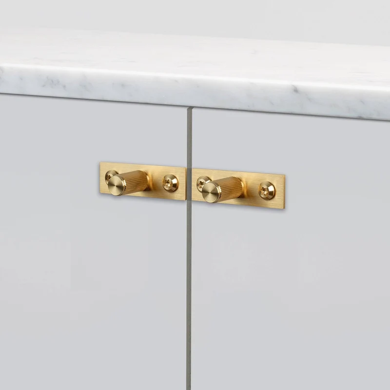 Buster + Punch Furniture Knob with Plate
