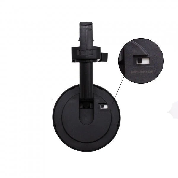 Spot LED sur Rail CCT Monophasé 30W 60° Noir - 3000K/4000K/6500K - Pack de 20