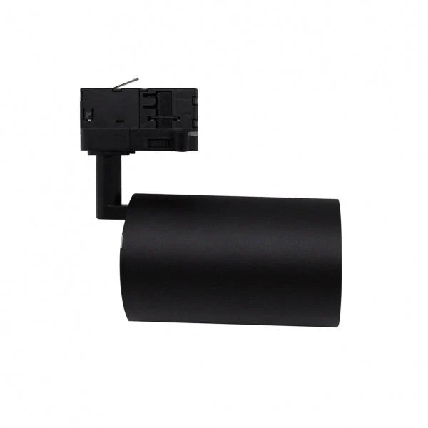 Spot LED sur Rail Triphasé CCT 30W 60° Noir - 3000K/4000K/6500K - Pack de 20