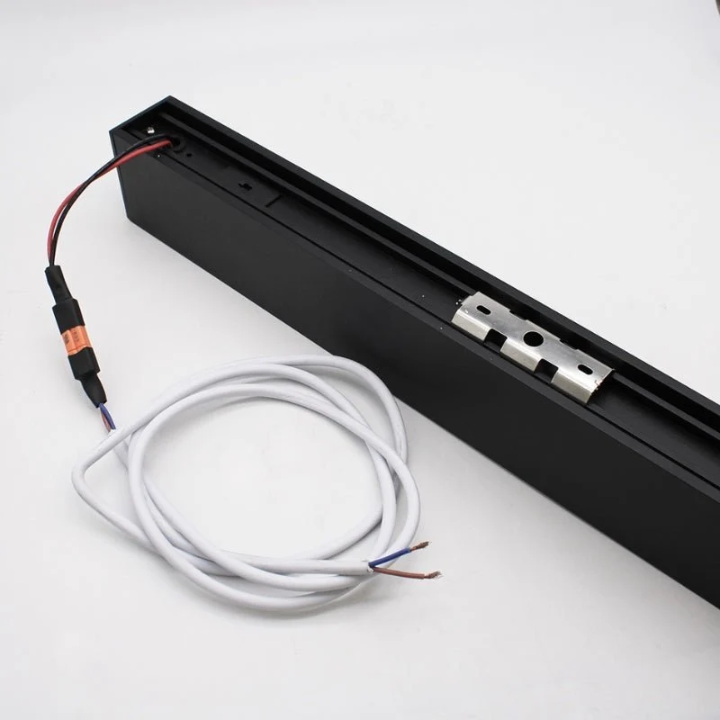 Réglette Suspendue 120 cm Noire 48W CCT - 3000K/4000K/6000K - Pack de 10