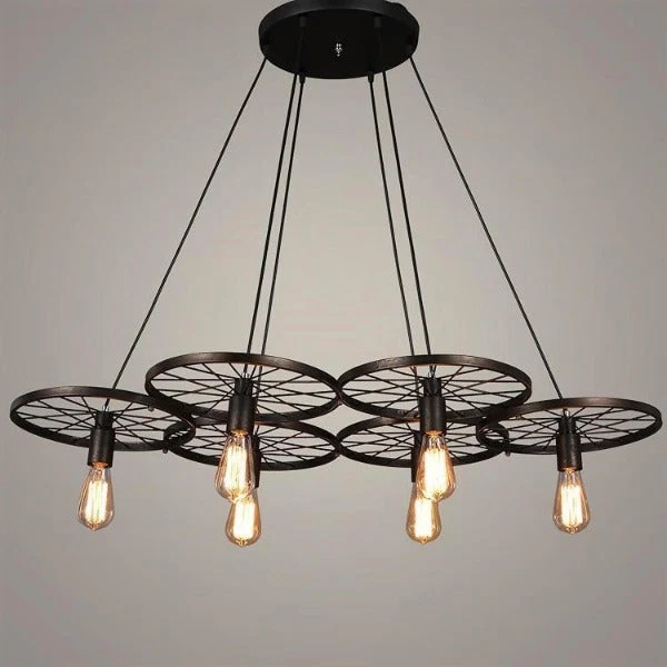 Suspension Industrielle Plusieurs Ampoules