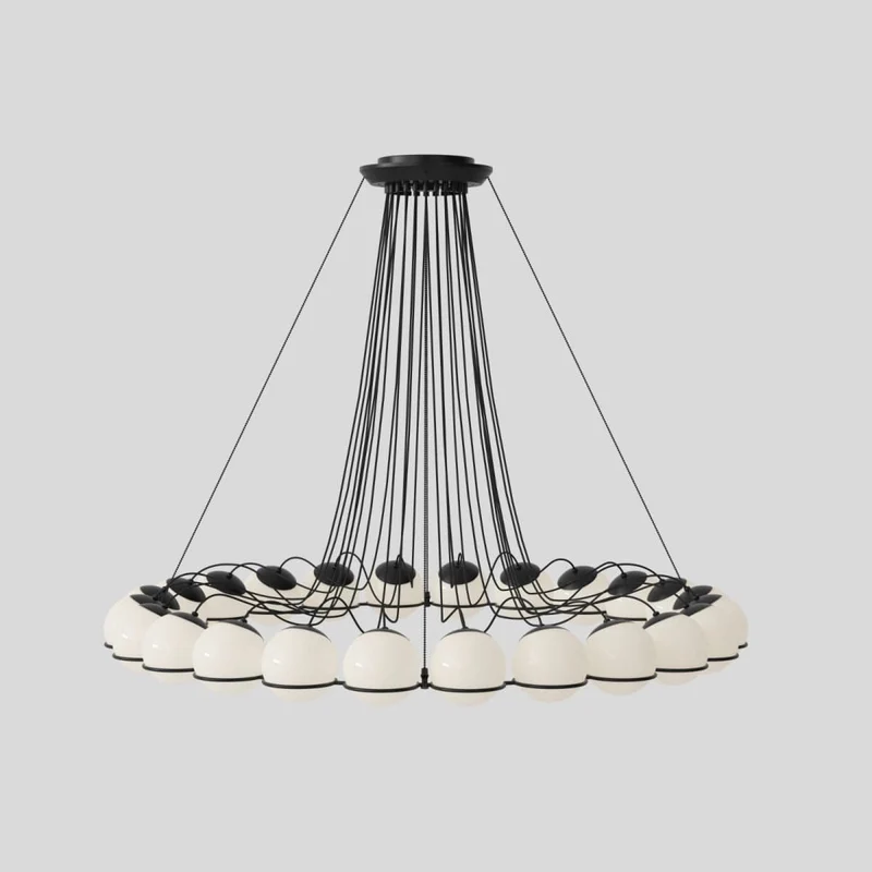 Grande suspension globes pour restaurant