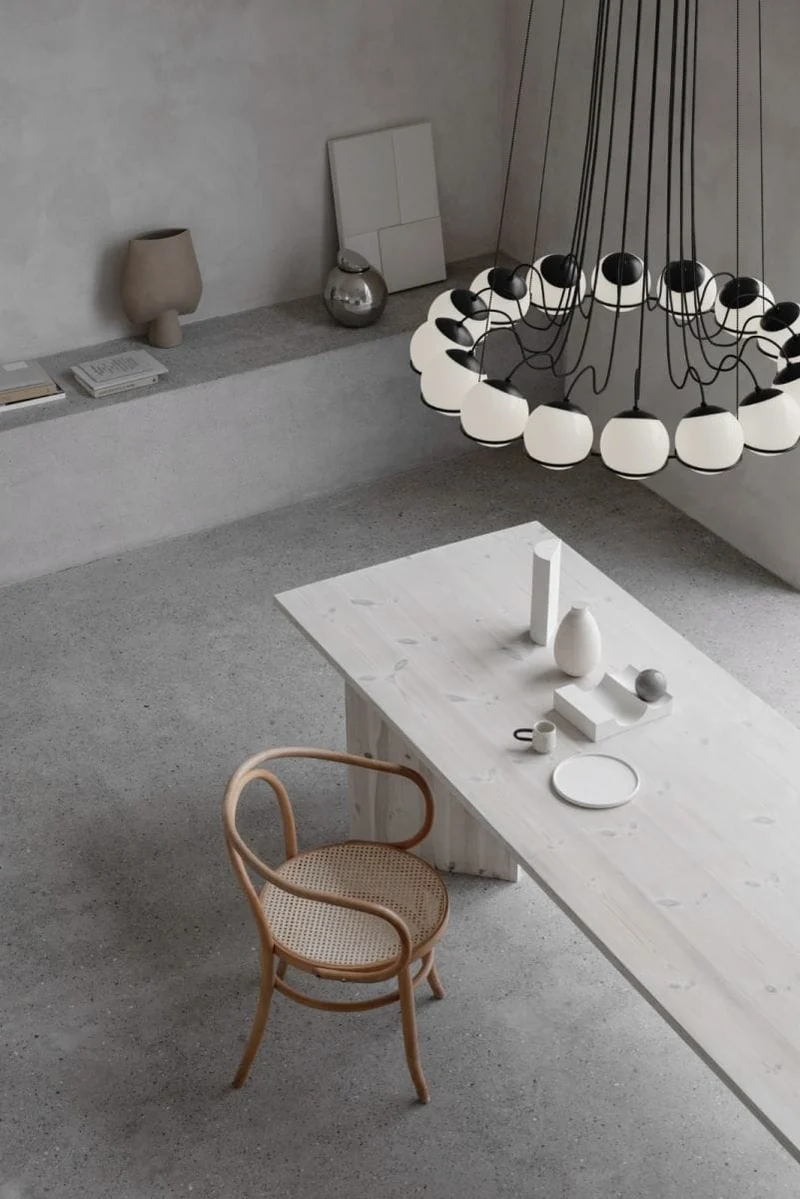Grande suspension globes pour restaurant
