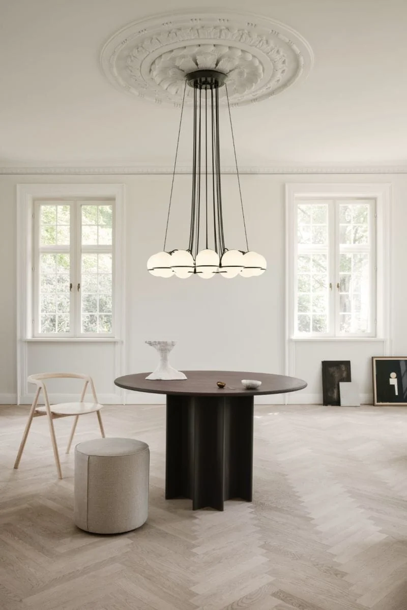 Grande suspension globes pour restaurant