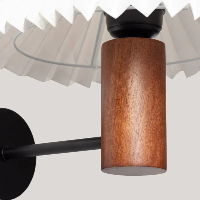 Lampe Applique Murale Bois