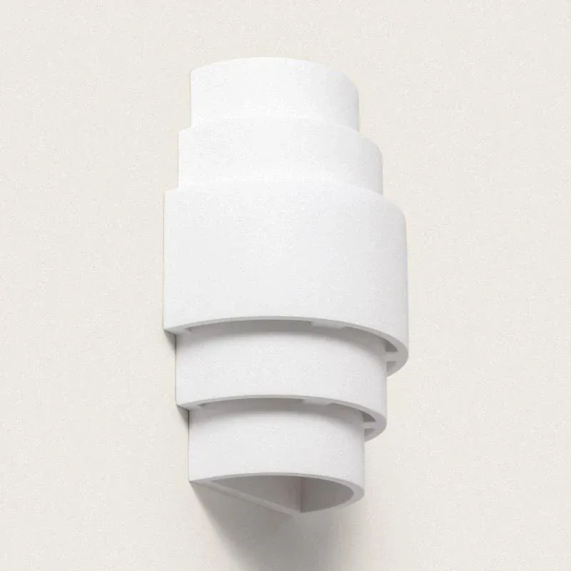 Applique blanche platre
