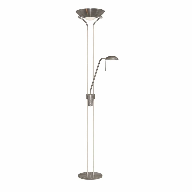 Lampadaire MOTHER & CHILD argent satiné