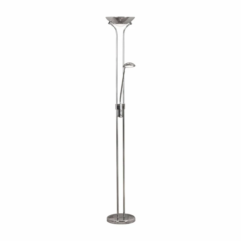 Lampadaire MOTHER & CHILD chrome avec liseuse