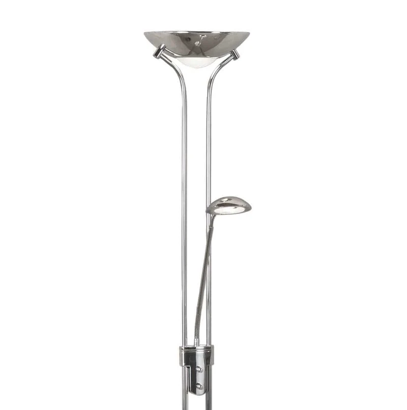 Lampadaire MOTHER & CHILD chrome avec liseuse