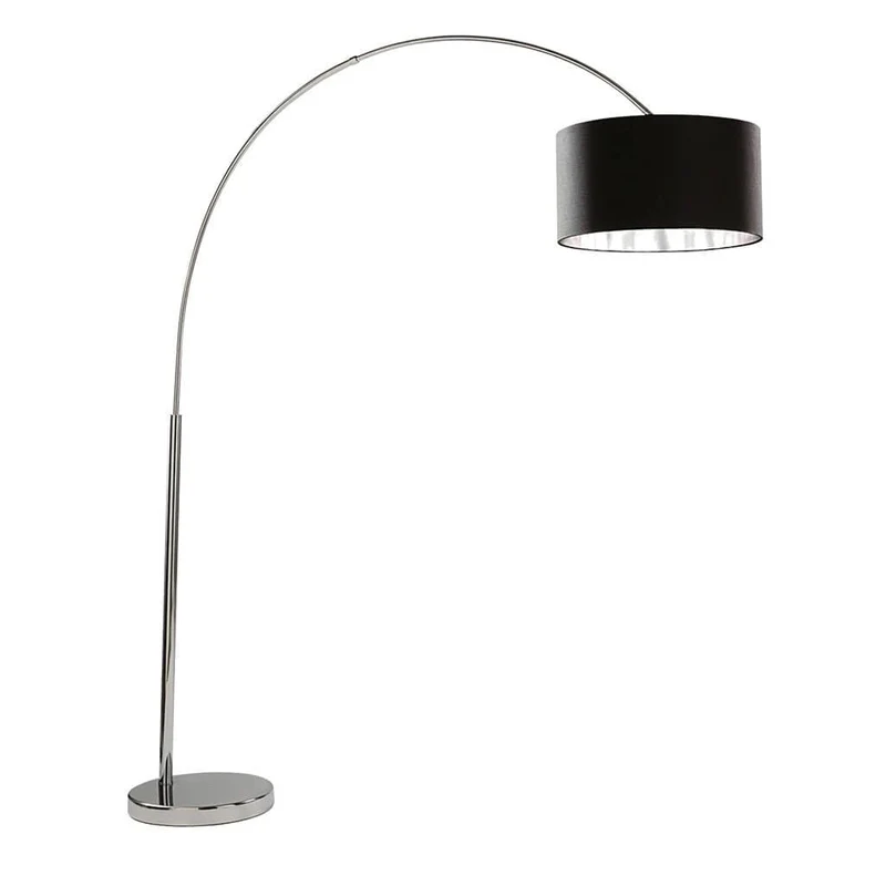 Lampadaire ARC GIANT abat-jour noir