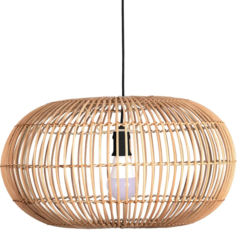 Suspension BALI bambou ovale