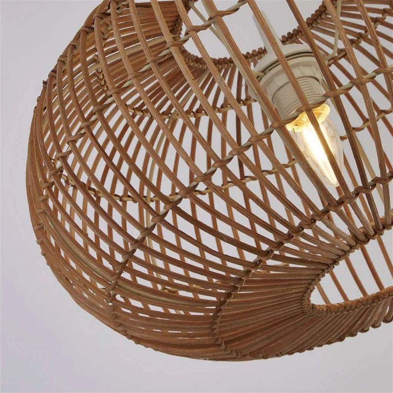 Suspension BALI bambou ovale