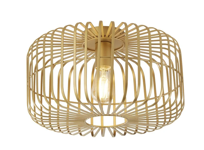 Plafonnier CRIB fils d’acier or