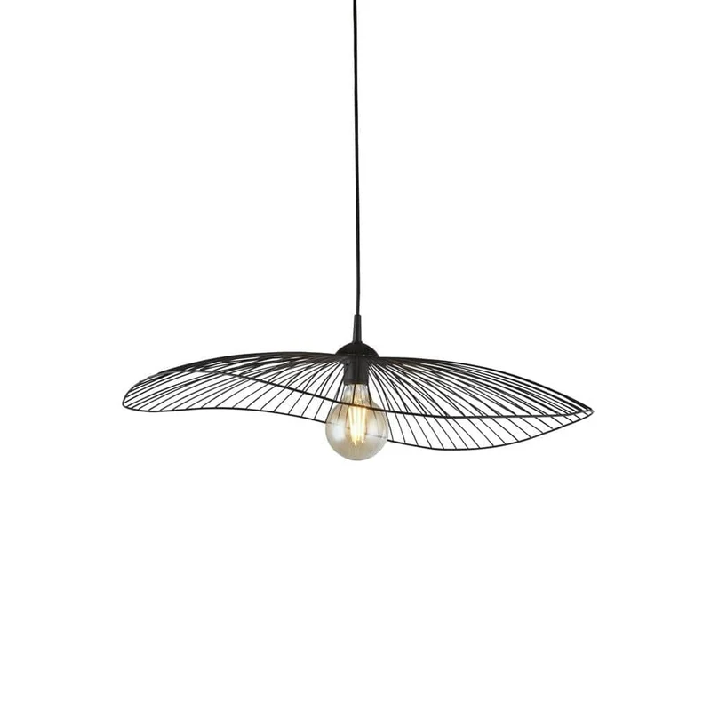 Suspension WAVE métal noir