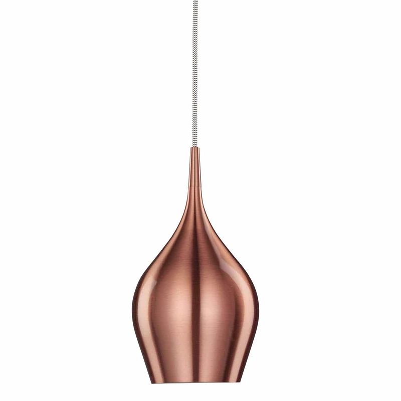 Suspension VIBRANT rose métallisé Ø 120 mm