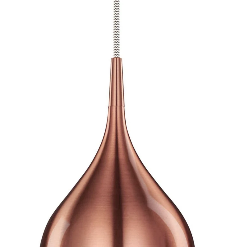 Suspension VIBRANT rose métallisé Ø 120 mm