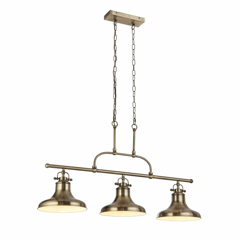 Suspension DALLAS laiton antique
