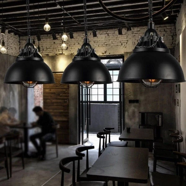 Suspension Industrielle Ronde
