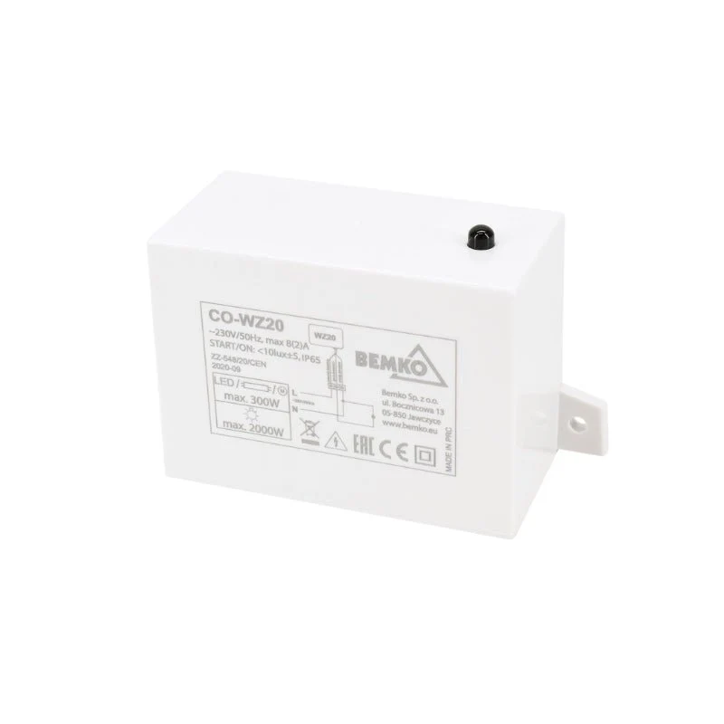 Capteur de Lumière Photoélectrique IP54 300W max