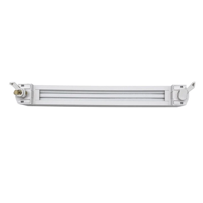 Éclairage sur Rail Linéaire Opaque Monophasé 20W 35cm Blanc