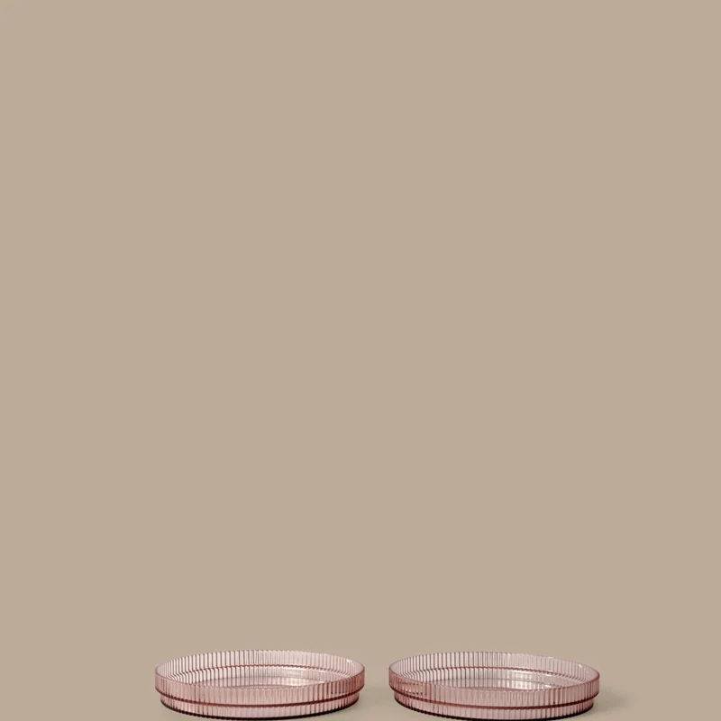 Ferm Living Ripple Kids Plates - Set of 2