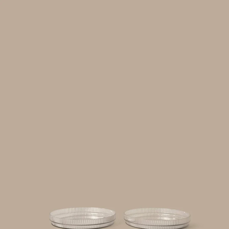 Ferm Living Ripple Kids Plates - Set of 2
